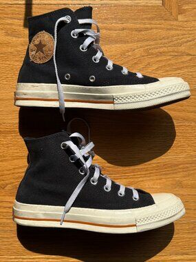 GOOD Quality! Vintage Converse Chuck 70 High black, Men 6 Women 8 (unisex)